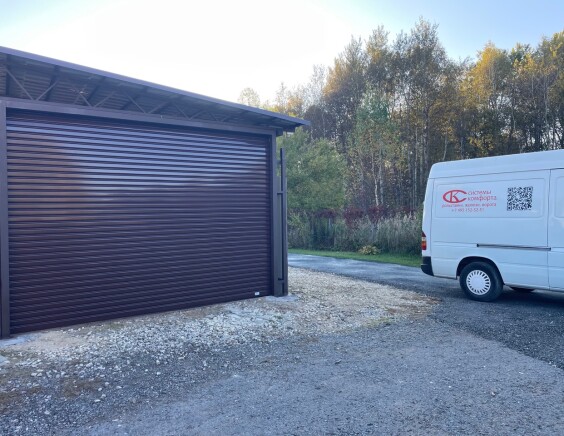 Рулонные въездные ворота